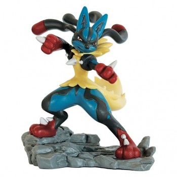 Pokemon Mega Evolution: Mega Lucario ex Figure Collection rinkinys